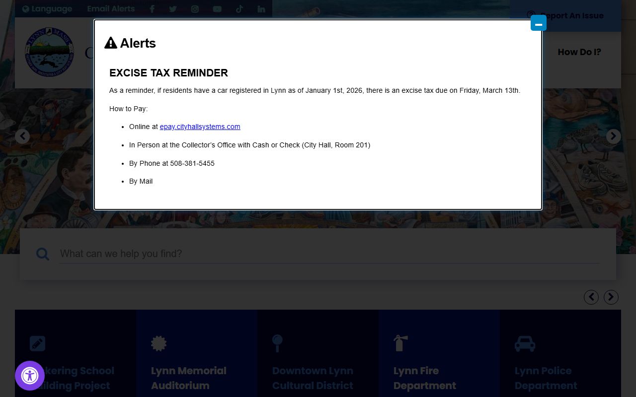 Lynn city government website - Lynn birth records Massachusetts