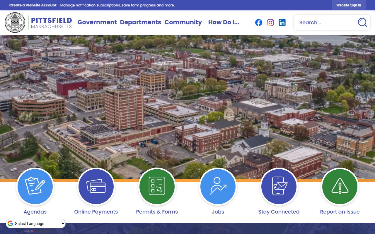 Pittsfield City Clerk - Berkshire County birth records Massachusetts