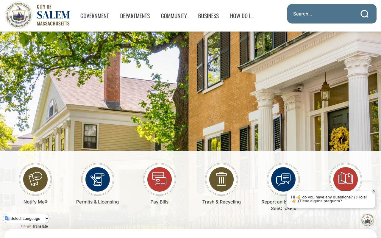 Salem City Clerk - Essex County birth records Massachusetts